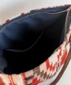 MZ Fair Trade Accessories Ochre + Ash Wool Tote Bag