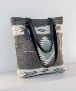 MZ Fair Trade Starlight Wool Bucket Tote Bag