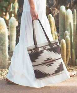 MZ Fair Trade Tierra Wool Bucket Tote Bag Accessories