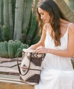 MZ Fair Trade Tierra Wool Bucket Tote Bag Accessories