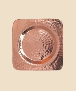 Sertodo Copper Napa Recycled Copper Square Coaster