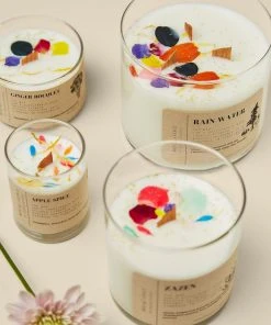 Ritual And Fancy Best Sellers Natural Flower Petal Glass Tumbler Candle - 12 Oz