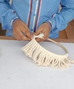 Casa Amarosa Natural Fringe Wall Mirror Home Goods 11 Casa Amarosa Natural Fringe Wall Mirror Home Goods