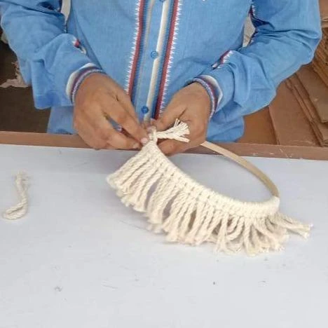 Casa Amarosa Natural Fringe Wall Mirror Home Goods 6 Casa Amarosa Natural Fringe Wall Mirror Home Goods