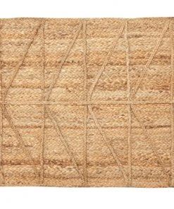 Casa Amarosa Home Goods Natural Triangle Jute Rug