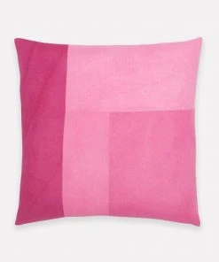 Anchal Home Goods Naturally Dyed Colorblock Throw Pillow