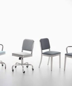 Emeco Furniture Navy Officer Swivel Armchair