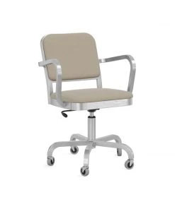 Emeco Furniture Navy Officer Swivel Armchair