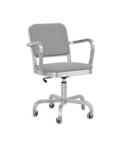 Emeco Furniture Navy Officer Swivel Armchair