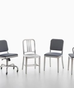 Emeco Furniture Navy Officer Swivel Armchair