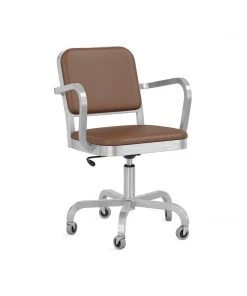 Emeco Furniture Navy Officer Swivel Armchair