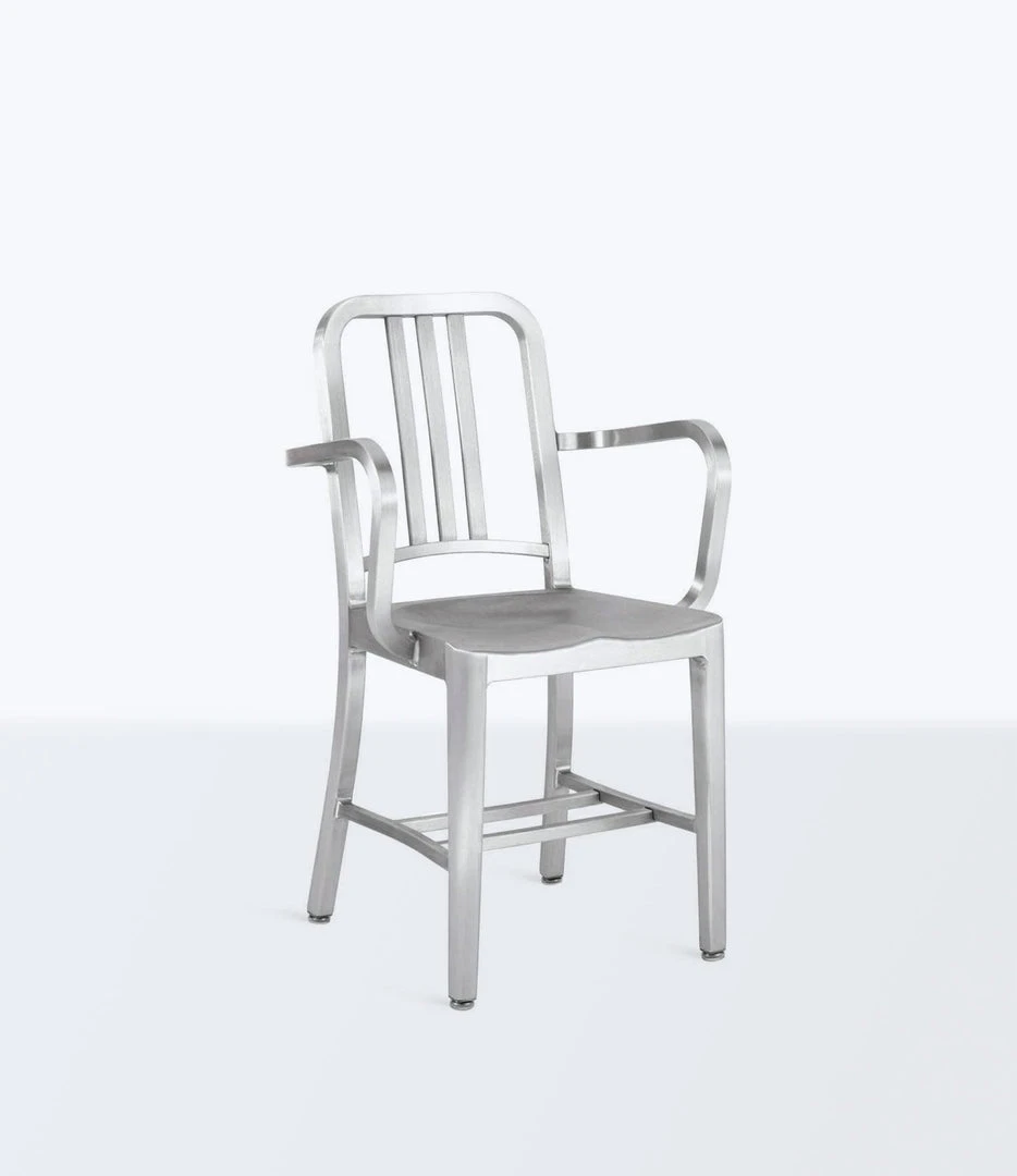 Emeco Navy Recycled Armchair 1 Emeco Navy Recycled Armchair