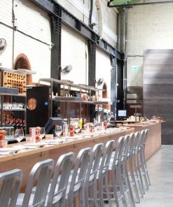 Emeco Navy Recycled Counter Stool With Arms Furniture 10 Emeco Navy Recycled Counter Stool With Arms Furniture