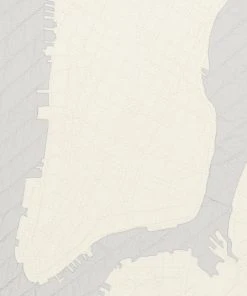 Haptic Lab New York Map Throw Quilt