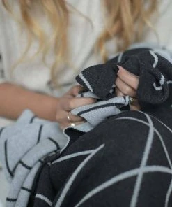 Newly Goods Monoline Triangles Recycled Throw Blanket Home Goods 5 Newly Goods Monoline Triangles Recycled Throw Blanket Home Goods