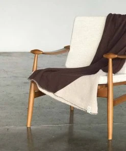 Newly Goods Handcrafted Roja Whipstitch Recycled Throw Blanket