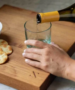 Newly Goods Kitchen + Dining Tavola Recycled Wine Glasses Set 2 Newly Goods Kitchen + Dining Tavola Recycled Wine Glasses Set