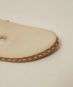 Nida Lu Handmade Men's Deniz Loafer - Bone