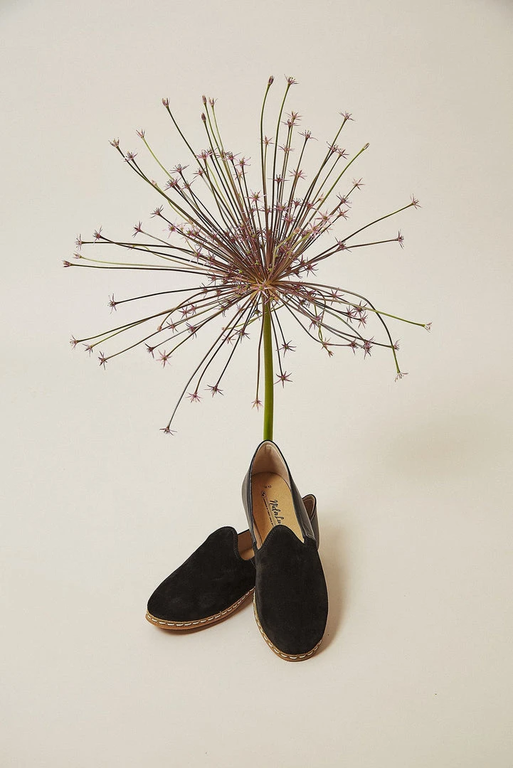 Nida Lu Handmade Men's Emir Loafer - Two Tone Onyx 3 Nida Lu Handmade Men's Emir Loafer - Two Tone Onyx