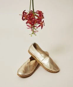 Nida Lu Handmade Shoes Women's Lu Loafer - Gold