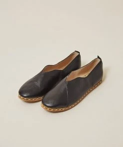 Nida Lu Handmade Women's Lu Loafer - Onyx Shoes