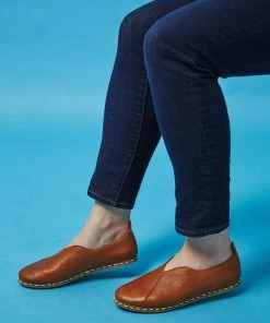 Nida Lu Handmade Women's Lu Loafer - Tobacco