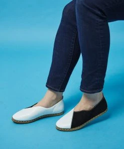 Nida Lu Handmade Shoes Women's Lu Nubuck Loafer - Quartz + Onyx