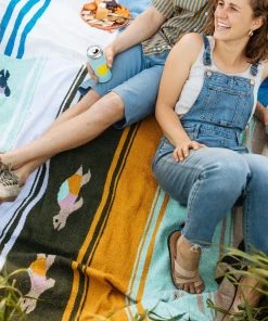 Caminito Tortuga Verde Upcycled Blanket Best Sellers