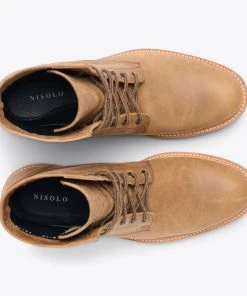 Nisolo Men's All-Weather Andres Boot - Tobacco 21 Nisolo Men's All-Weather Andres Boot - Tobacco