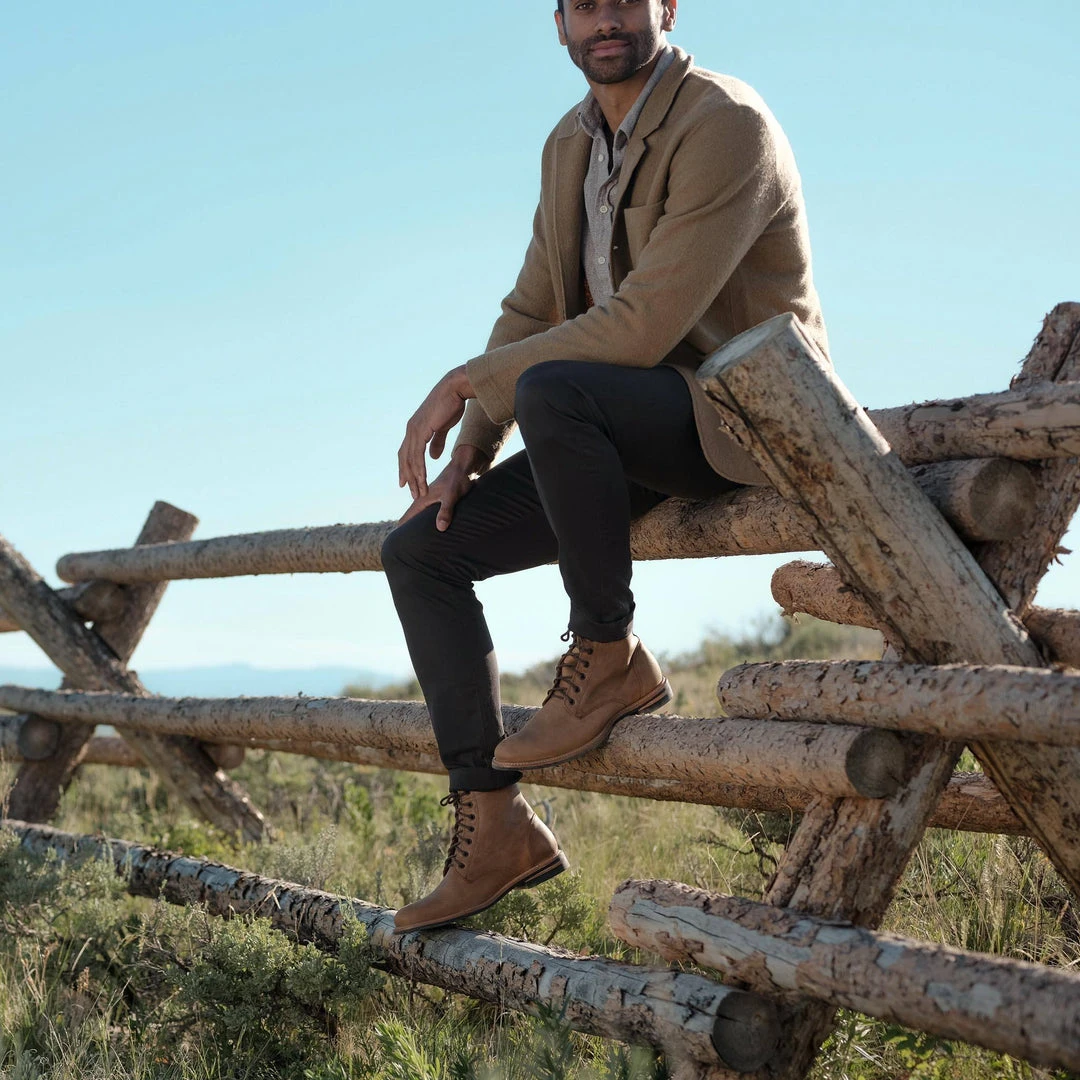 Nisolo Men's All-Weather Andres Boot - Tobacco 3 Nisolo Men's All-Weather Andres Boot - Tobacco