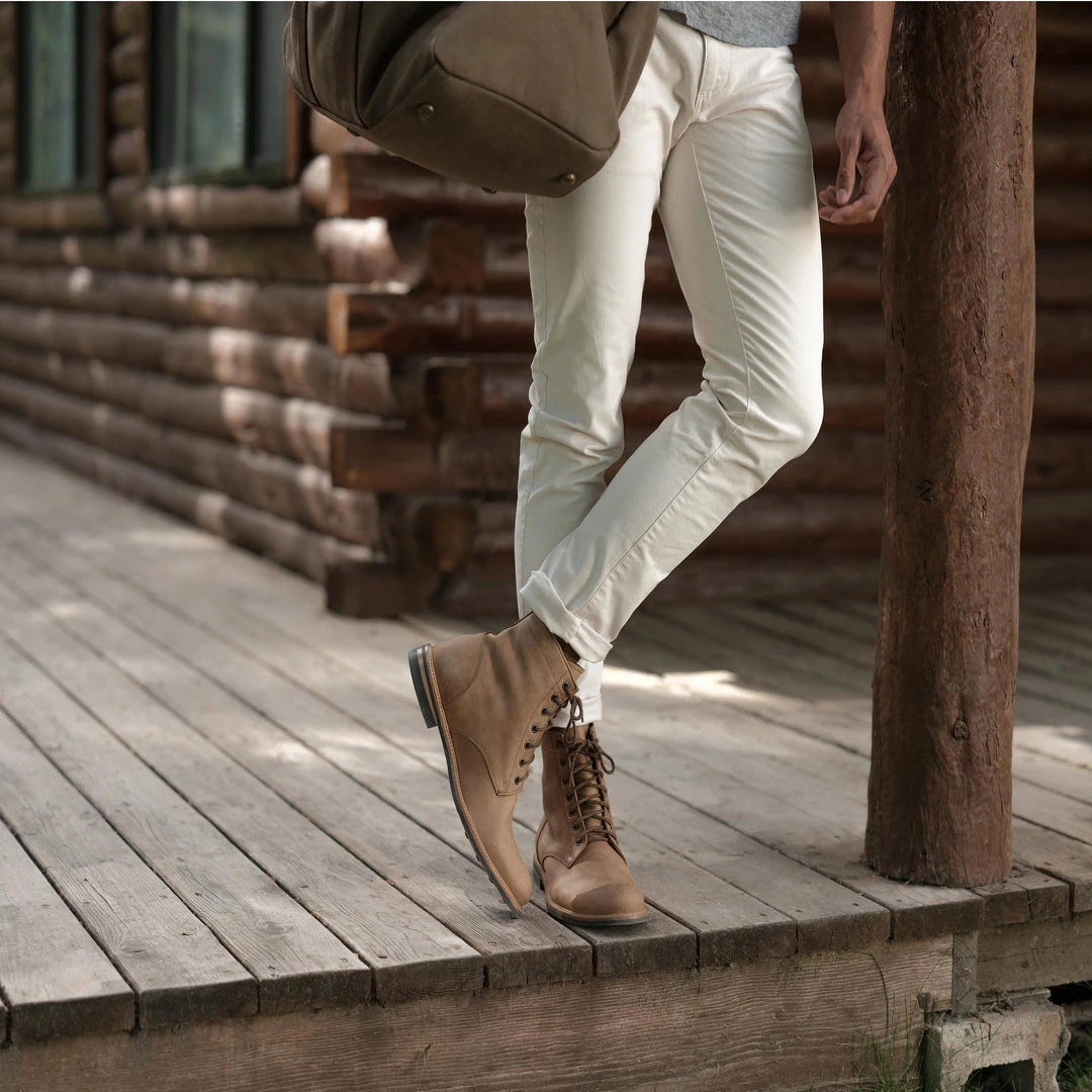 Nisolo Men's All-Weather Andres Boot - Tobacco 2 Nisolo Men's All-Weather Andres Boot - Tobacco