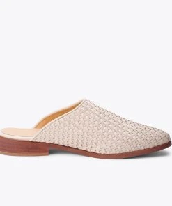 Nisolo Ama Woven Mule - Bone