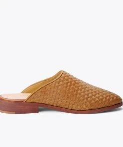 Nisolo Shoes Ama Woven Mule - Almond