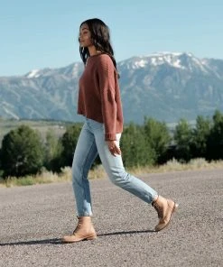 Nisolo Amalia All Weather Boot - Tobacco Shoes