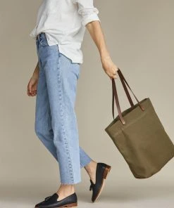 Nisolo Canvas Tote - Olive Green Best Sellers