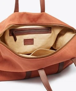 Nisolo Canvas Weekender - Amber Accessories