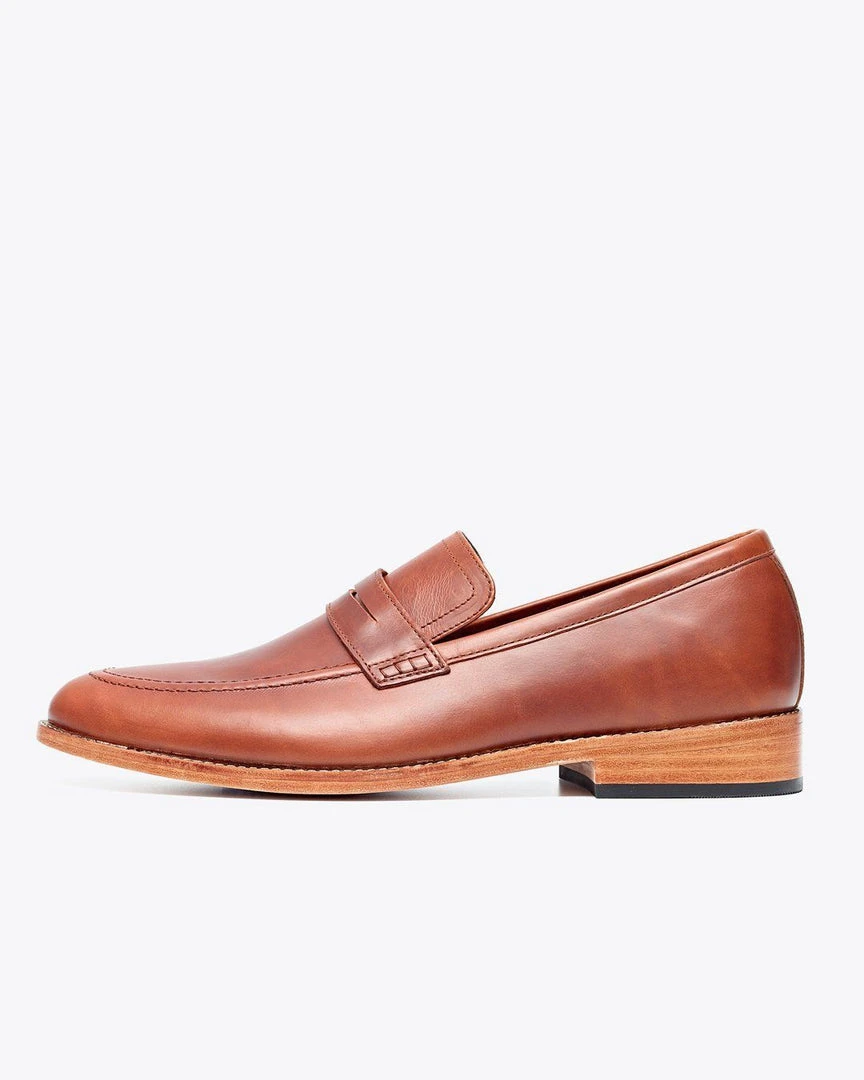 Nisolo Men's Chamberlain Penny Loafer - Brandy Best Sellers Nisolo Men's Chamberlain Penny Loafer - Brandy Best Sellers