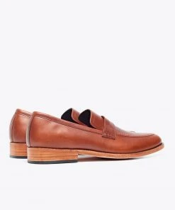 Nisolo Men's Chamberlain Penny Loafer - Brandy Best Sellers 9 Nisolo Men's Chamberlain Penny Loafer - Brandy Best Sellers