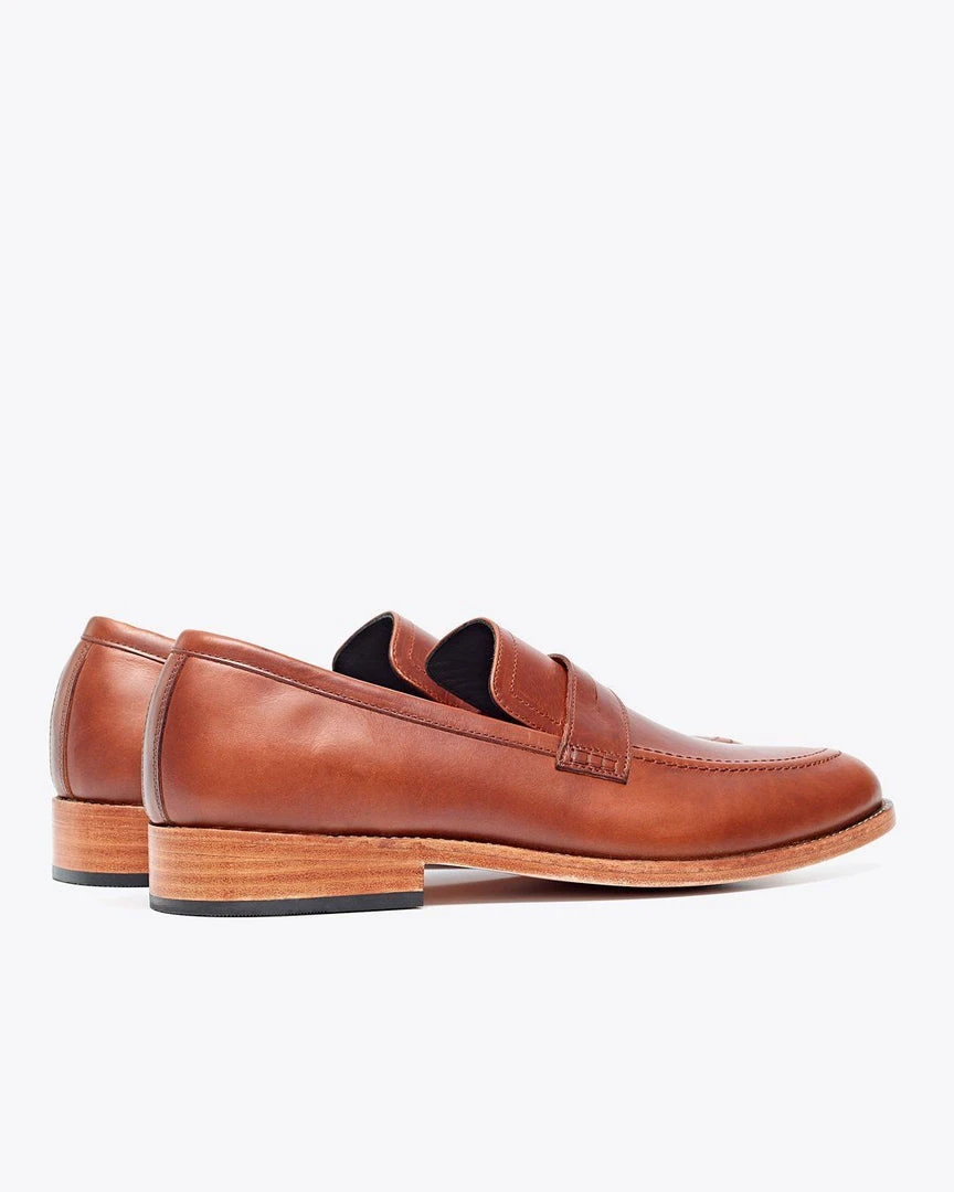 Nisolo Men's Chamberlain Penny Loafer - Brandy Best Sellers Nisolo Men's Chamberlain Penny Loafer - Brandy Best Sellers