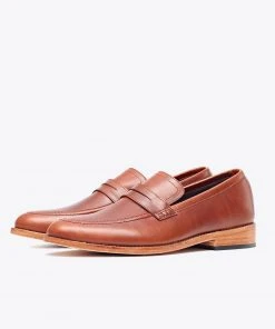 Nisolo Men's Chamberlain Penny Loafer - Brandy Best Sellers 8 Nisolo Men's Chamberlain Penny Loafer - Brandy Best Sellers