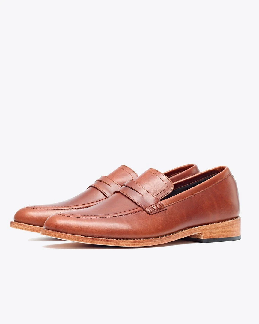 Nisolo Men's Chamberlain Penny Loafer - Brandy Best Sellers Nisolo Men's Chamberlain Penny Loafer - Brandy Best Sellers