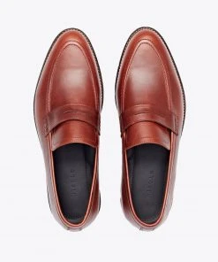Nisolo Men's Chamberlain Penny Loafer - Brandy Best Sellers 10 Nisolo Men's Chamberlain Penny Loafer - Brandy Best Sellers