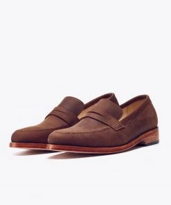 Nisolo Men's Chamberlain Penny Loafer - Oak