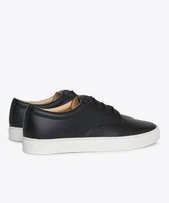 Nisolo Men's Diego Low Top Sneaker - Black 19 Nisolo Men's Diego Low Top Sneaker - Black