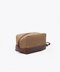 Nisolo Durango Waxed Canvas Dopp Kit Accessories