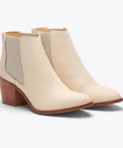Nisolo Heeled Chelsea Boot - Bone Special Occasion