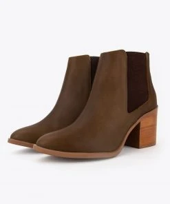 Nisolo Shoes Heeled Chelsea Boot - Chocolate 10 Nisolo Shoes Heeled Chelsea Boot - Chocolate