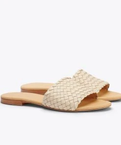 Nisolo Shoes Isla Woven Slide Sandal