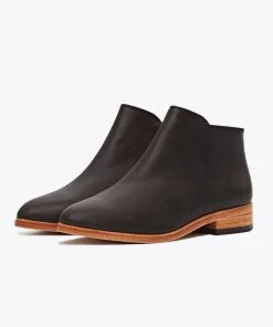 Nisolo Lana Ankle Boot - Black Sale