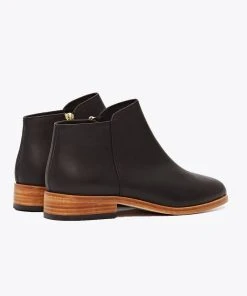 Nisolo Lana Ankle Boot - Black Sale